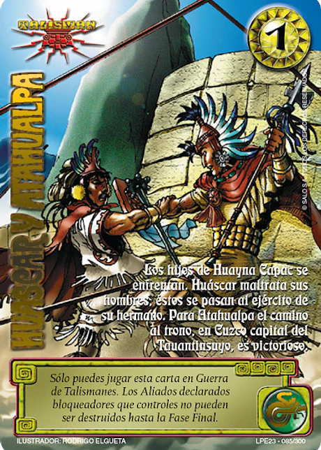 Huascar y Atahualpa (LPE3.0 - Real)
