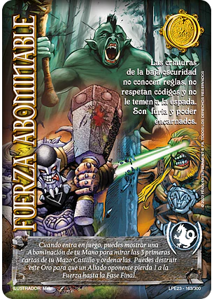 Fuerza Abominable (LPE3.0 - Real)