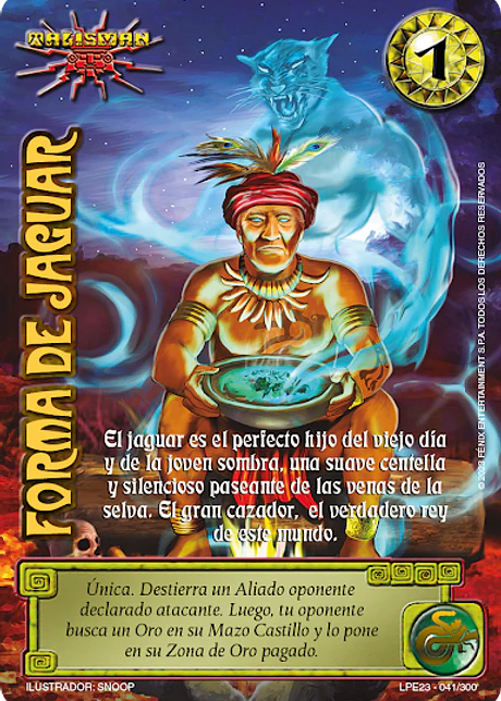 Forma de Jaguar (LPE3.0 - MR)