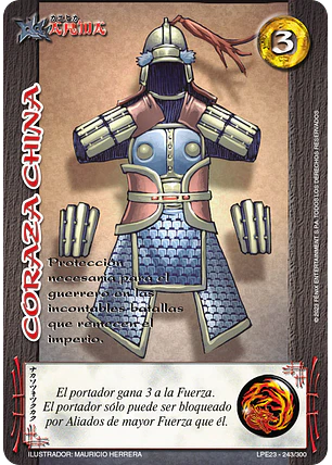 Coraza China