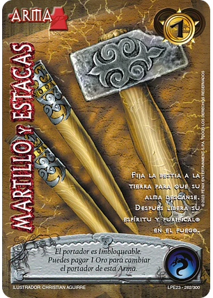 Martillo y Estacas