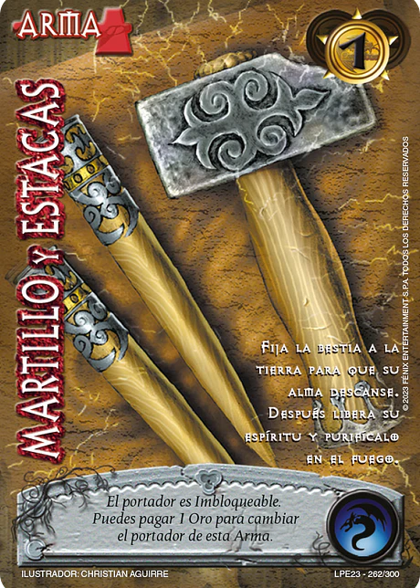 Martillo y Estacas