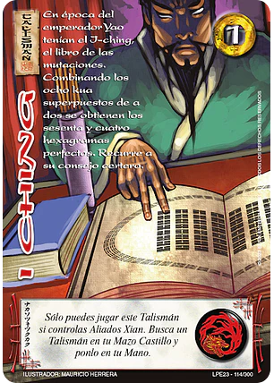 I Ching (LPE3.0 - Real)