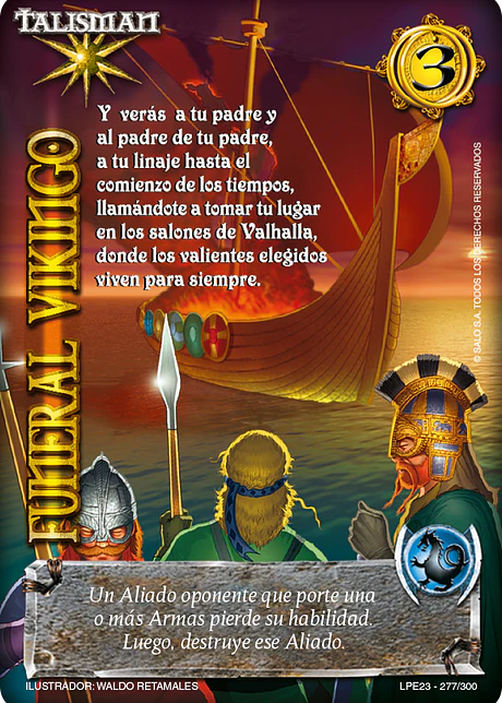 Funeral Vikingo
