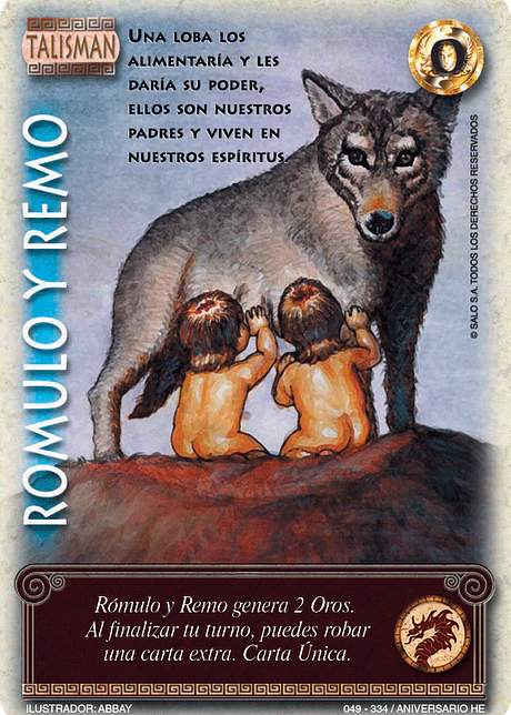 Romulo y Remo (Helénica Aniv - MR)
