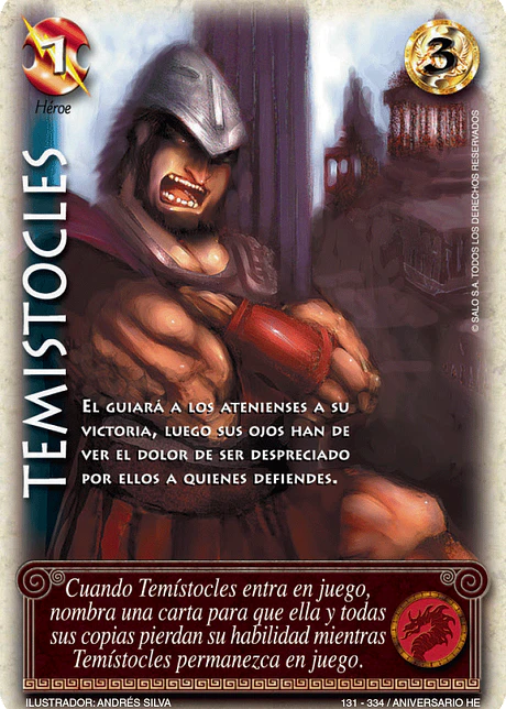 Temistocles (Helénica Aniv - VC Foil)