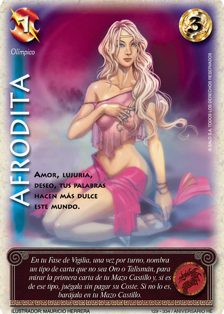 Afrodita (Helénica Aniv - VC Foil)
