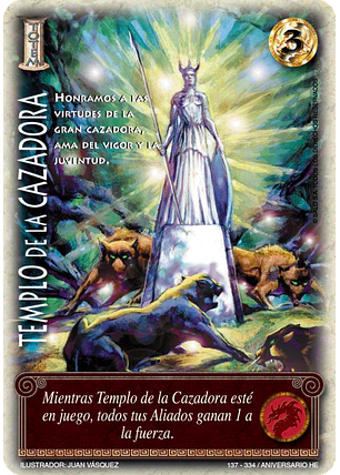 Templo de la Cazadora (Helénica Aniv - VC Foil)