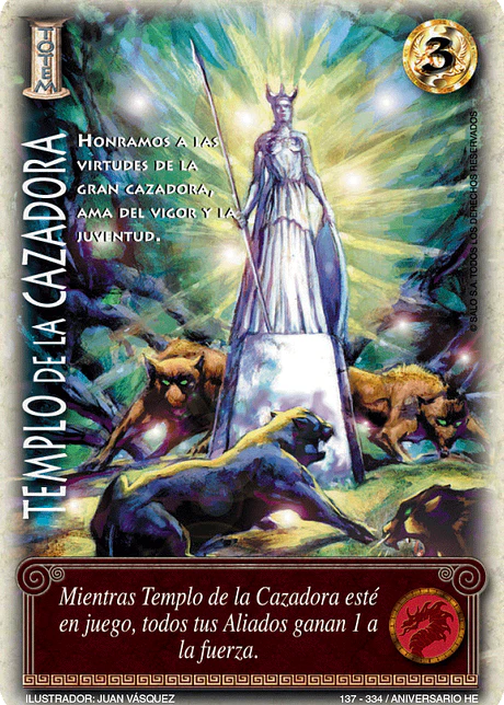 Templo de la Cazadora (Helénica Aniv - VC Foil)