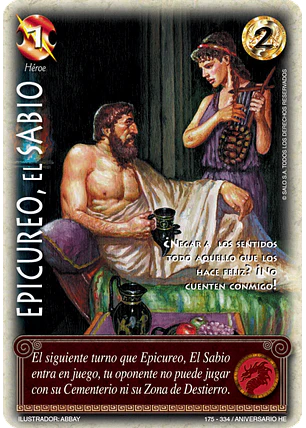 Epicureo, el Sabio (HELENICA ANIV - Cortesana)