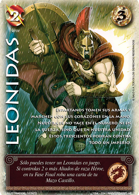 Leonidas (Helénica Aniv - MR)