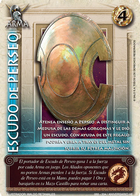 Escudo de Perseo (Helénica Aniv - MR)