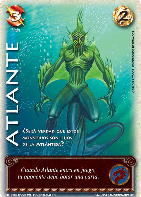 Atlante (Helénica Aniv - VC Foil)