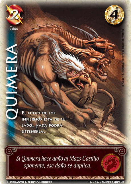 Quimera (HELENICA ANIV - Cortesana)