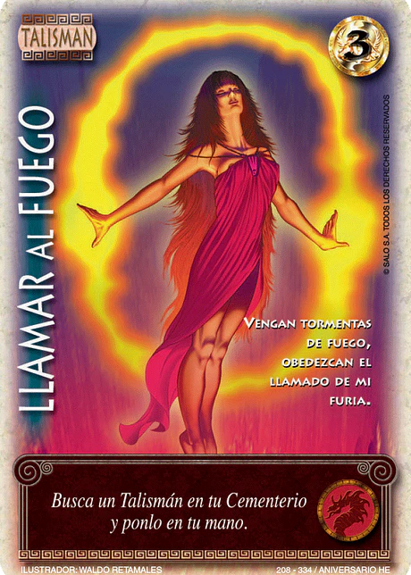 Llamar al Fuego (HELENICA ANIV - Cortesana)