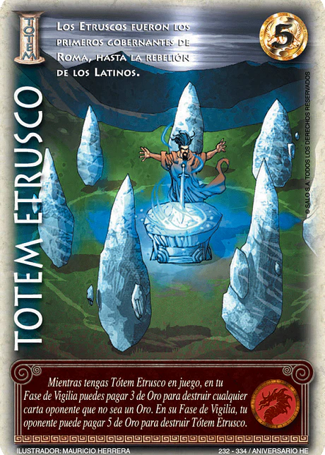 Totem Etrusco (HELENICA ANIV - Cortesana)
