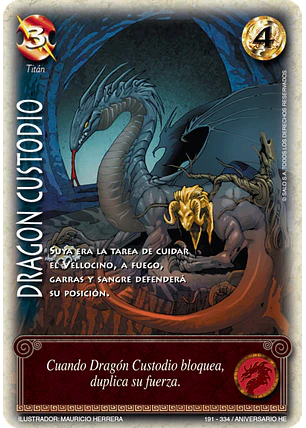 Dragón Custodio (HELENICA ANIV - Cortesana)