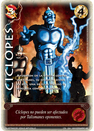 Cíclope (HELENICA ANIV - Cortesana)