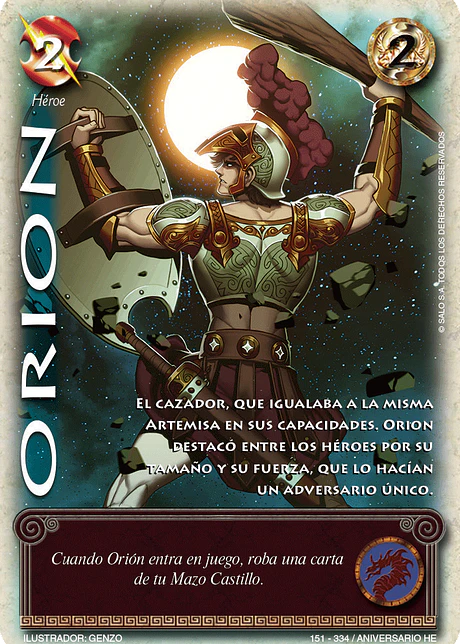 Orion (Helénica Aniv - VC Foil)