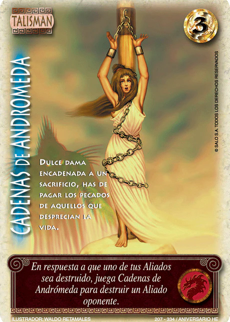 Cadenas de Andrómeda (HELENICA ANIV - Cortesana)