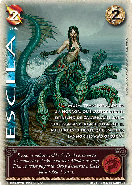 Escila (Helénica Aniv - VC Foil)