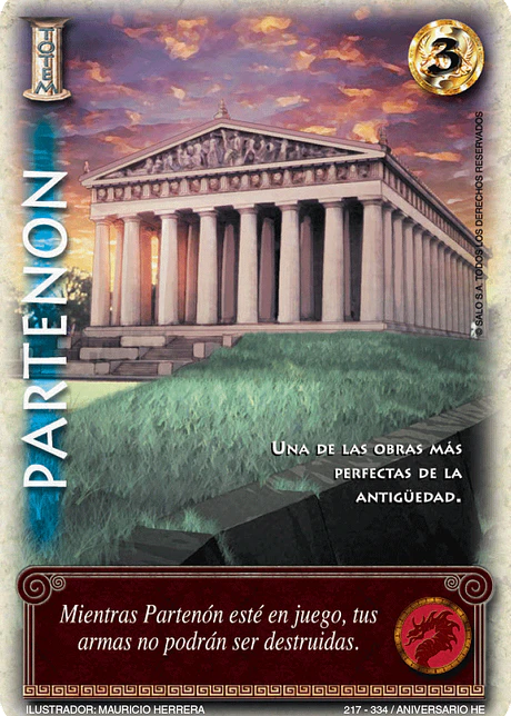 Partenón (HELENICA ANIV - Cortesana)
