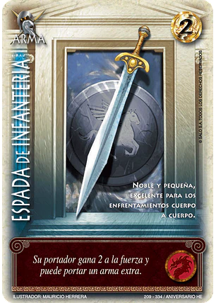 Espada de Infantería (HELENICA ANIV - Cortesana)