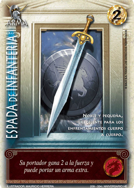 Espada de Infantería (HELENICA ANIV - Cortesana)