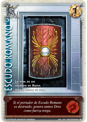 Escudo Romano (HELENICA ANIV - Cortesana)