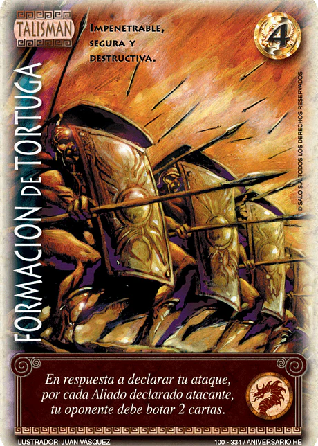 Formación de Tortuga (Helénica Aniv - Real)