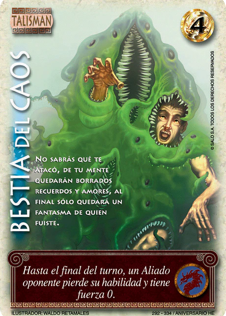Bestia del Caos (HELENICA ANIV - Vasalla)