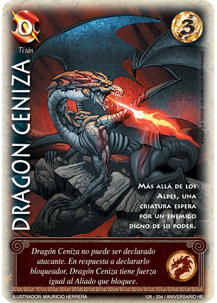 Dragon Ceniza (Helénica Aniv - Real)