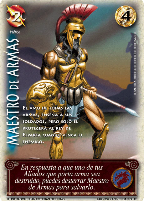 Maestro de Armas (HELENICA ANIV - Vasalla)
