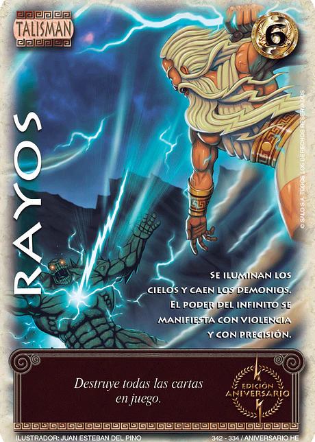 Rayos (Helénica Aniv – Promocional)