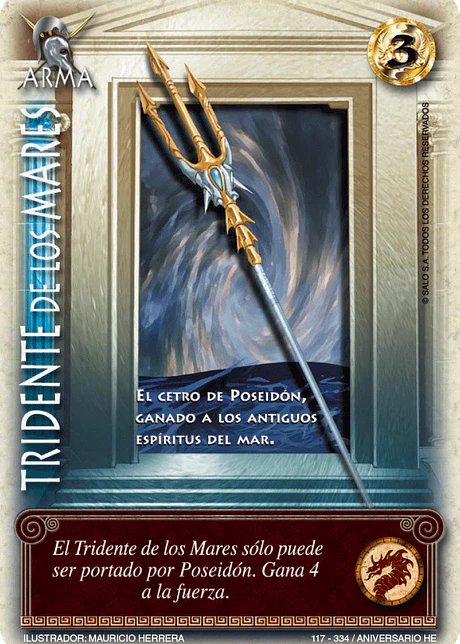 Tridente de los Mares (Helénica Aniv - Real)