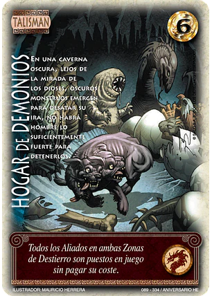 Hogar de Demonios (Helénica Aniv - Real)