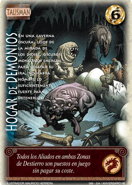 Hogar de Demonios (Helénica Aniv - Real)