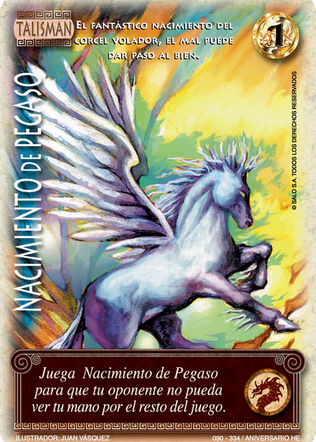 Nacimiento de Pegaso (Helénica Aniv - Real)