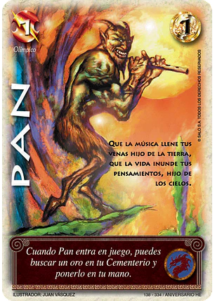 Pan (Helénica Aniv - VC Foil)