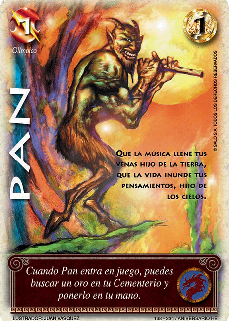 Pan (Helénica Aniv - VC Foil)