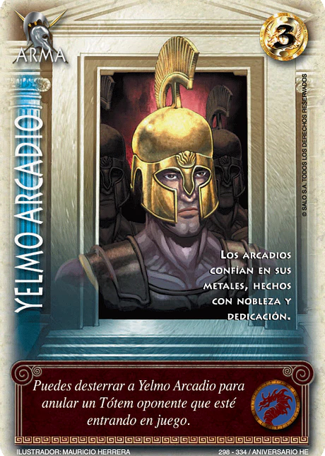 Yelmo Arcadio (HELENICA ANIV - Vasalla)
