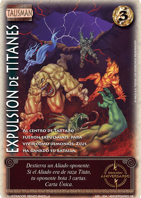 Expulsión de Titanes (Helénica Aniv - Promocional)