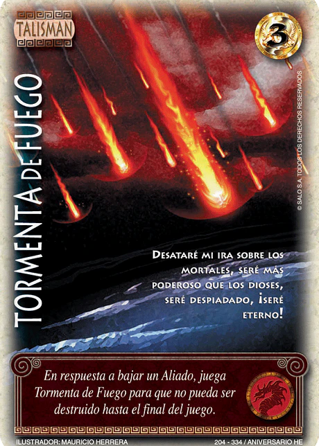 Tormenta de Fuego (HELENICA ANIV - Cortesana)