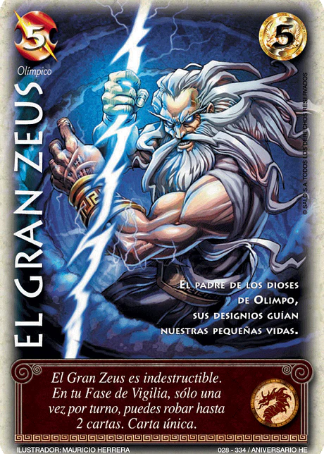 El Gran Zeus (Helénica Aniv - MR)