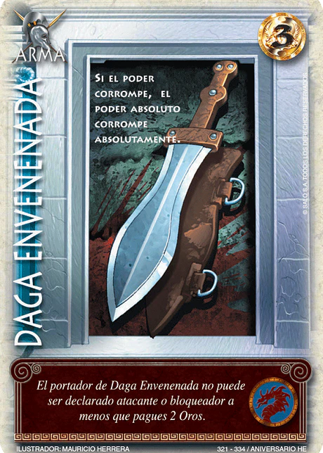 Daga Envenenada (HELENICA ANIV - Vasalla)