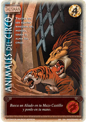 Animales de Circo (HELENICA ANIV - Cortesana)