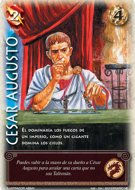 César Augusto (Helénica Aniv - MR)