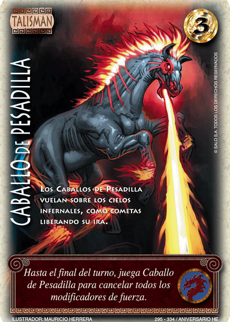 Caballo de Pesadilla (HELENICA ANIV - Vasalla)