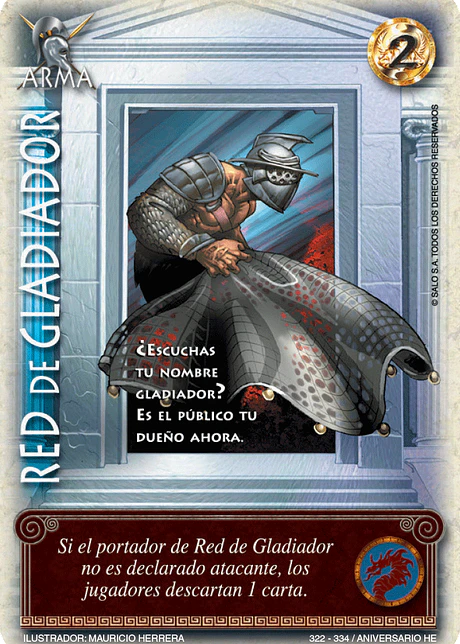 Red de Gladiador (HELENICA ANIV - Vasalla)