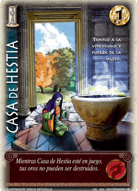 Casa de Hestia (Helénica Aniv - VC Foil)